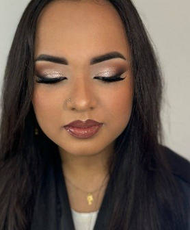 Glam make-up